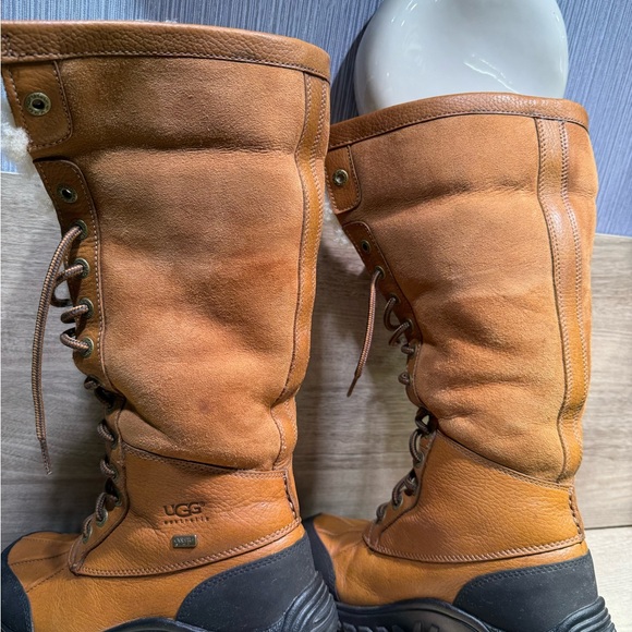 UGG Adirondack II Tall Winter Boots Shearling Waterproof Size 6 - Picture 4 of 11